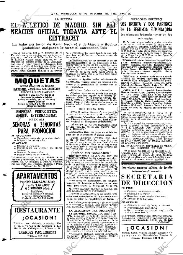 ABC MADRID 22-10-1975 página 82
