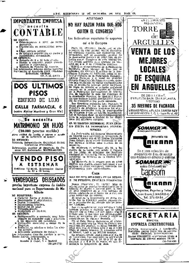 ABC MADRID 22-10-1975 página 84