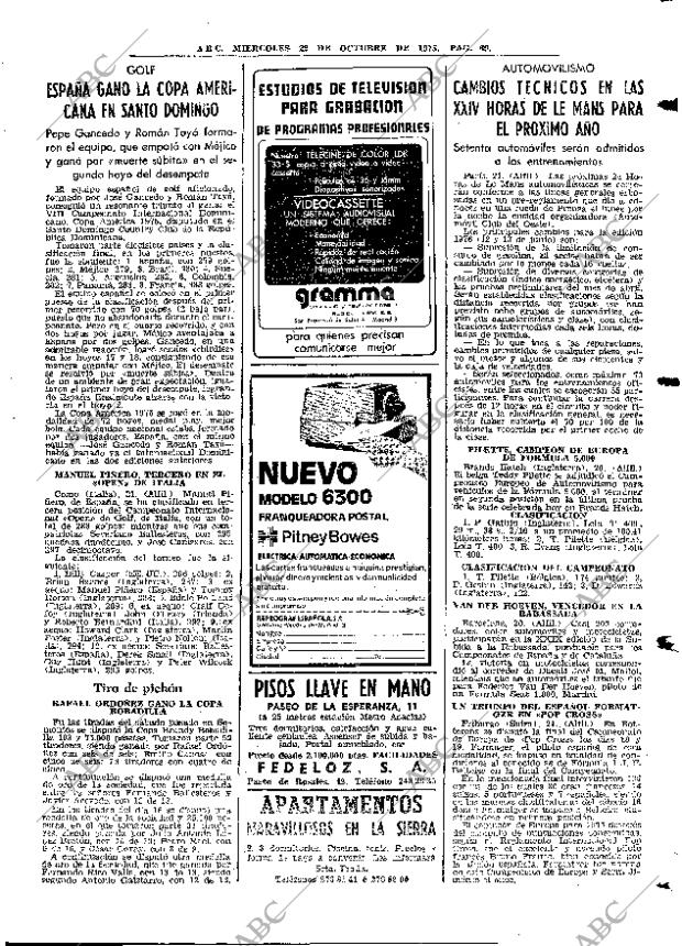 ABC MADRID 22-10-1975 página 85