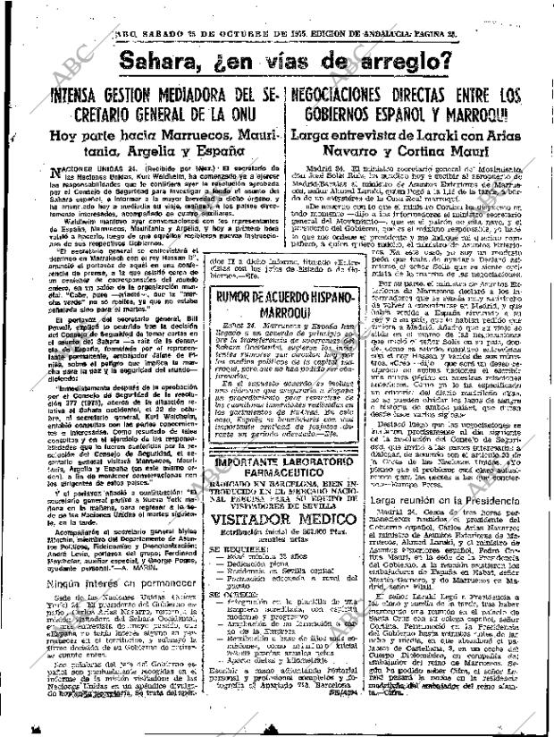 ABC SEVILLA 25-10-1975 página 25