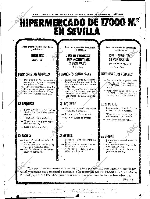 ABC SEVILLA 25-10-1975 página 34