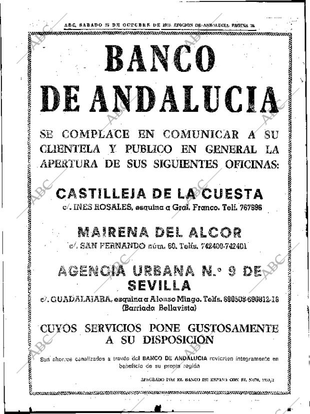 ABC SEVILLA 25-10-1975 página 38