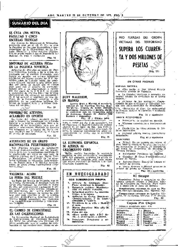 ABC MADRID 28-10-1975 página 18