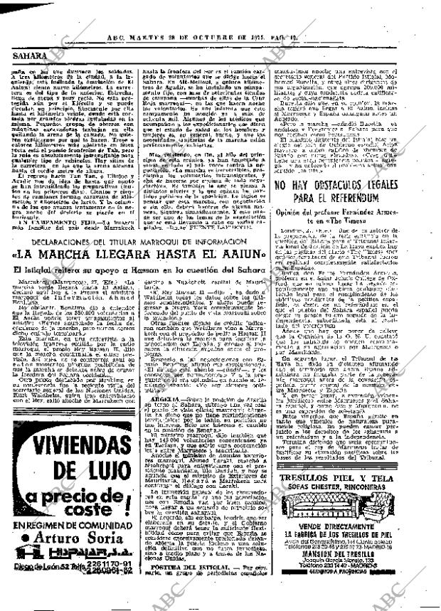 ABC MADRID 28-10-1975 página 28