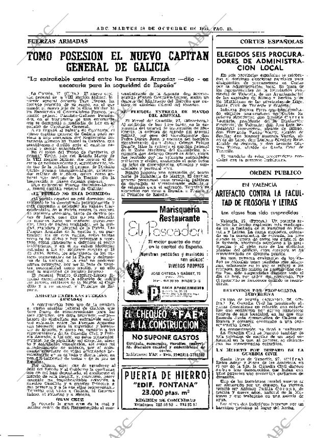 ABC MADRID 28-10-1975 página 35