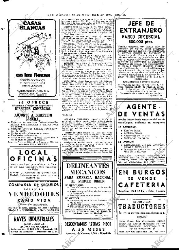 ABC MADRID 28-10-1975 página 74