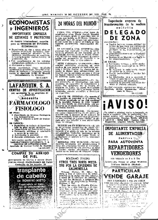 ABC MADRID 28-10-1975 página 90