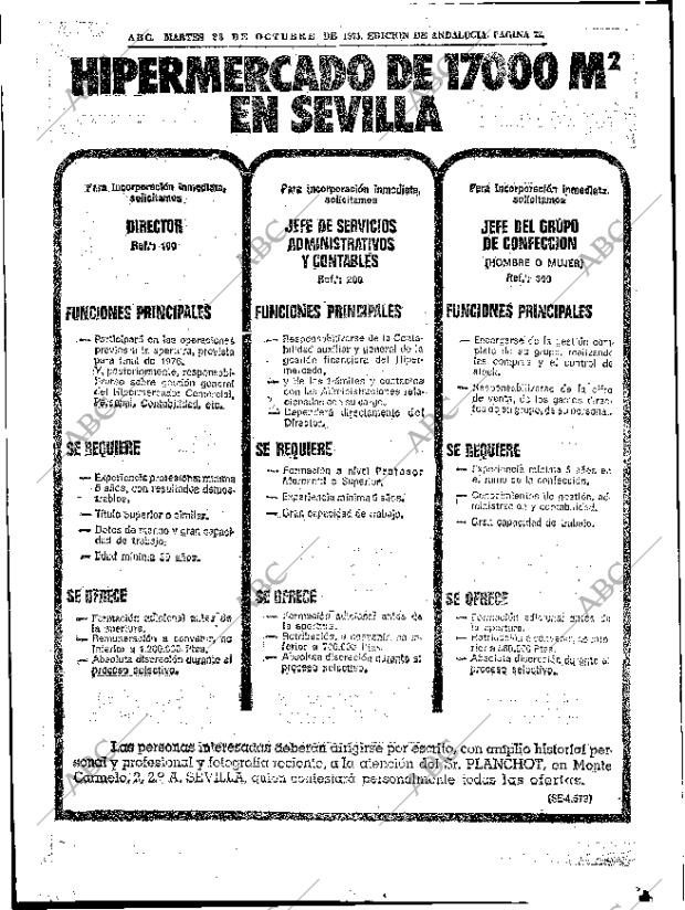 ABC SEVILLA 28-10-1975 página 72