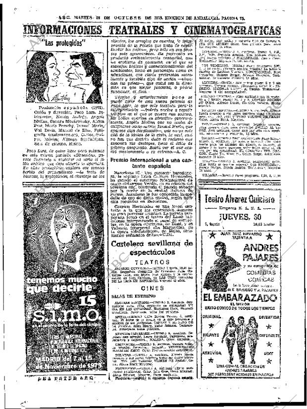 ABC SEVILLA 28-10-1975 página 75