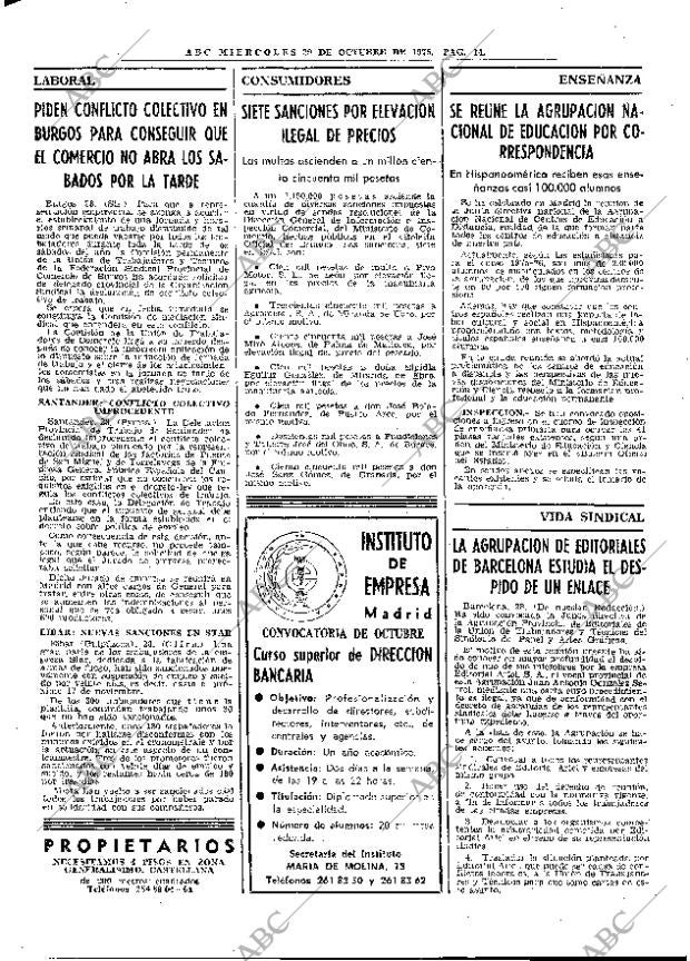 ABC MADRID 29-10-1975 página 38