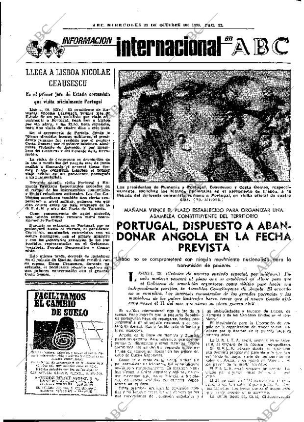 ABC MADRID 29-10-1975 página 47