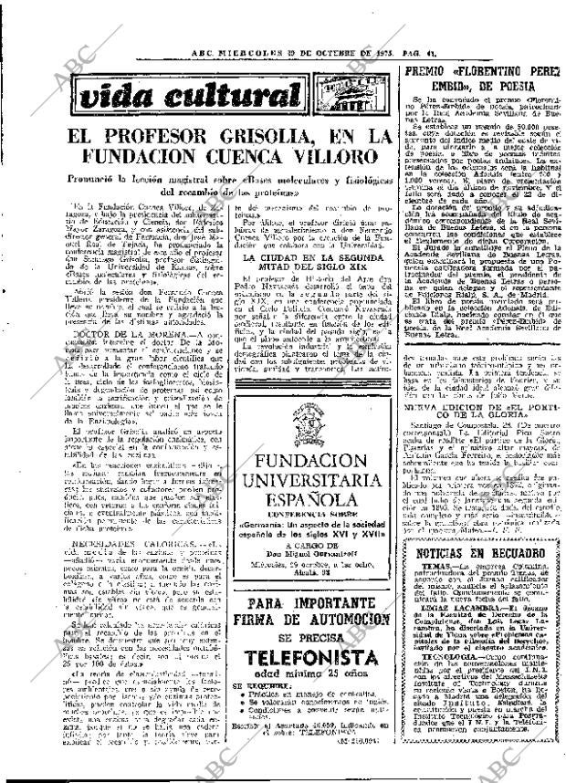 ABC MADRID 29-10-1975 página 65