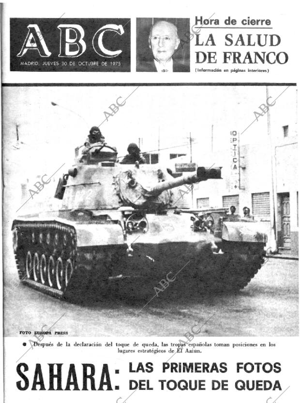 ABC MADRID 30-10-1975 página 1