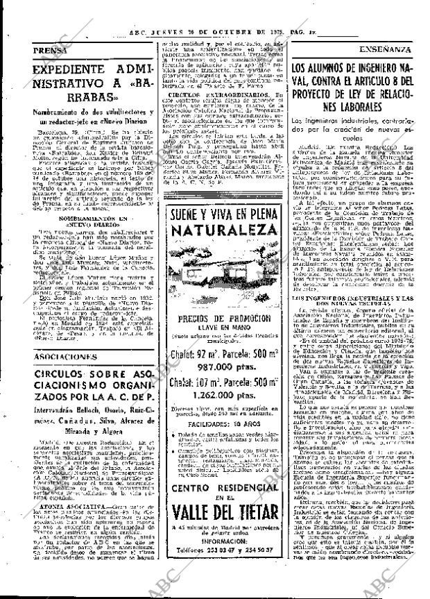 ABC MADRID 30-10-1975 página 43