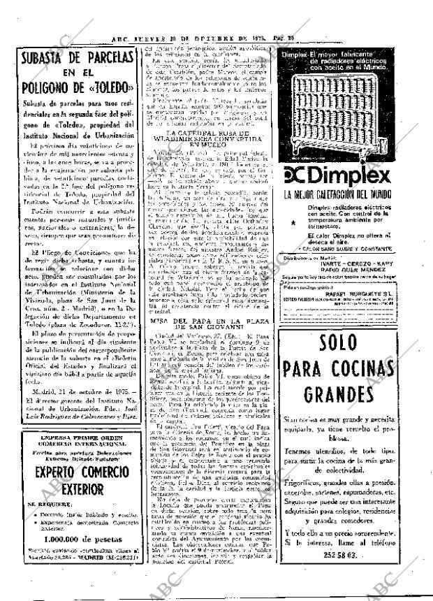 ABC MADRID 30-10-1975 página 54