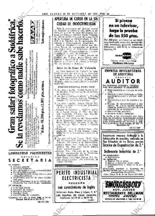 ABC MADRID 30-10-1975 página 62