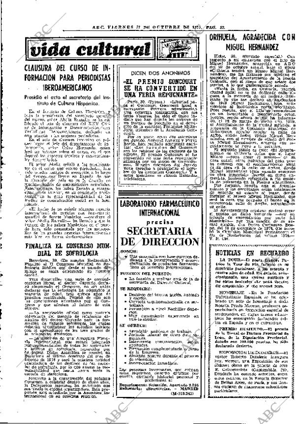 ABC MADRID 31-10-1975 página 59