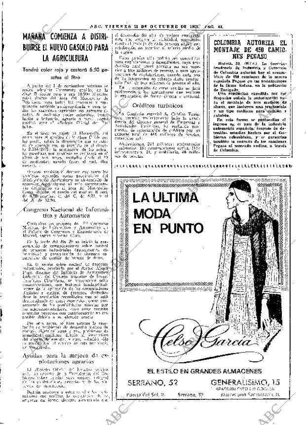 ABC MADRID 31-10-1975 página 63