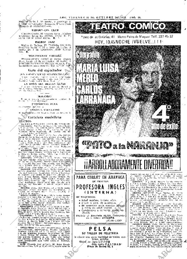 ABC MADRID 31-10-1975 página 71