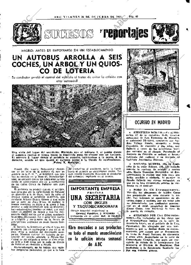 ABC MADRID 31-10-1975 página 87