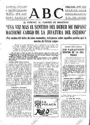 ABC MADRID 01-11-1975 página 13