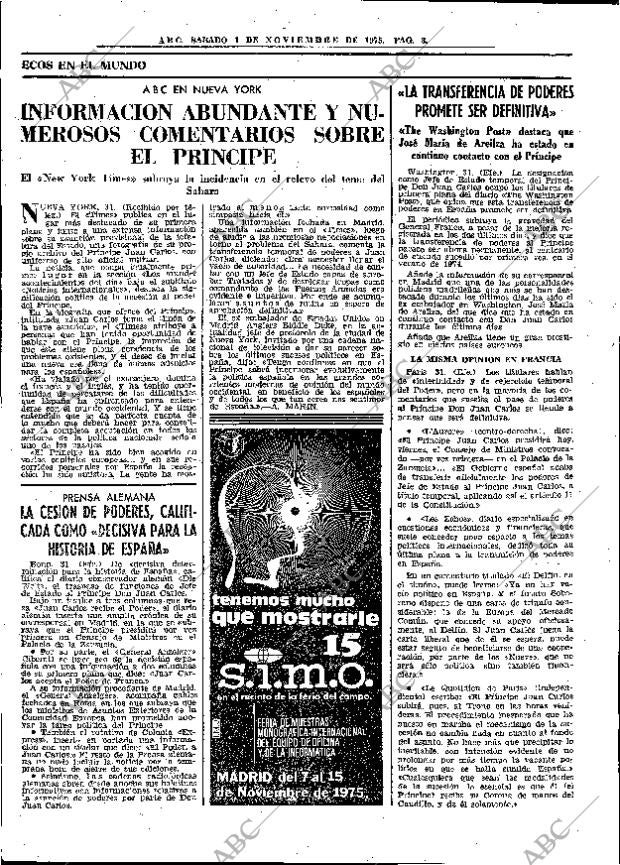 ABC MADRID 01-11-1975 página 20