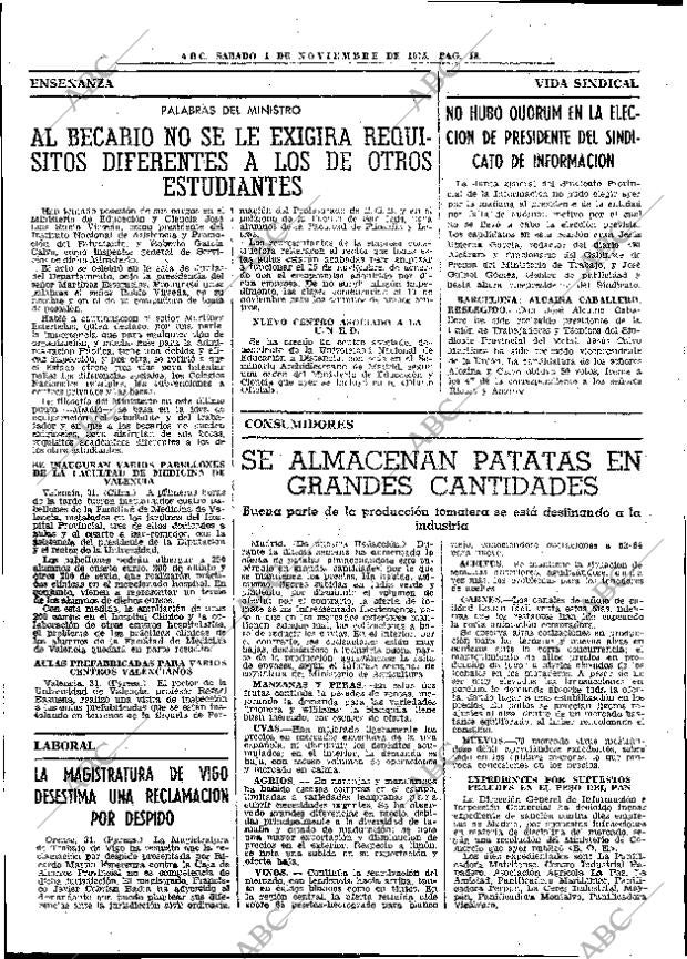 ABC MADRID 01-11-1975 página 30