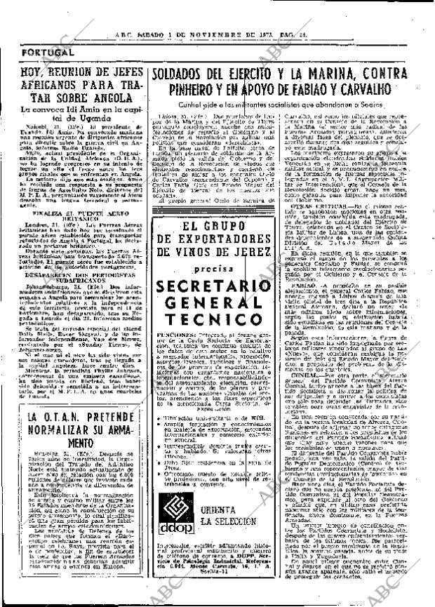 ABC MADRID 01-11-1975 página 36