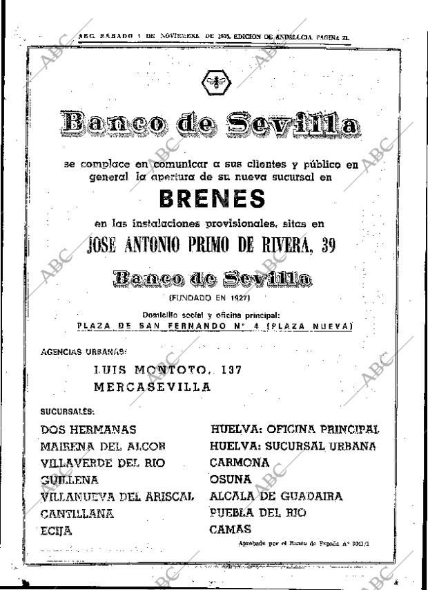 ABC SEVILLA 01-11-1975 página 31