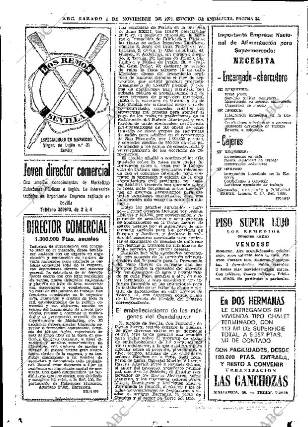 ABC SEVILLA 01-11-1975 página 34