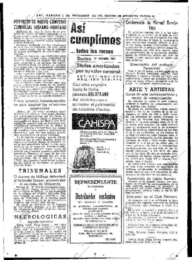 ABC SEVILLA 01-11-1975 página 40