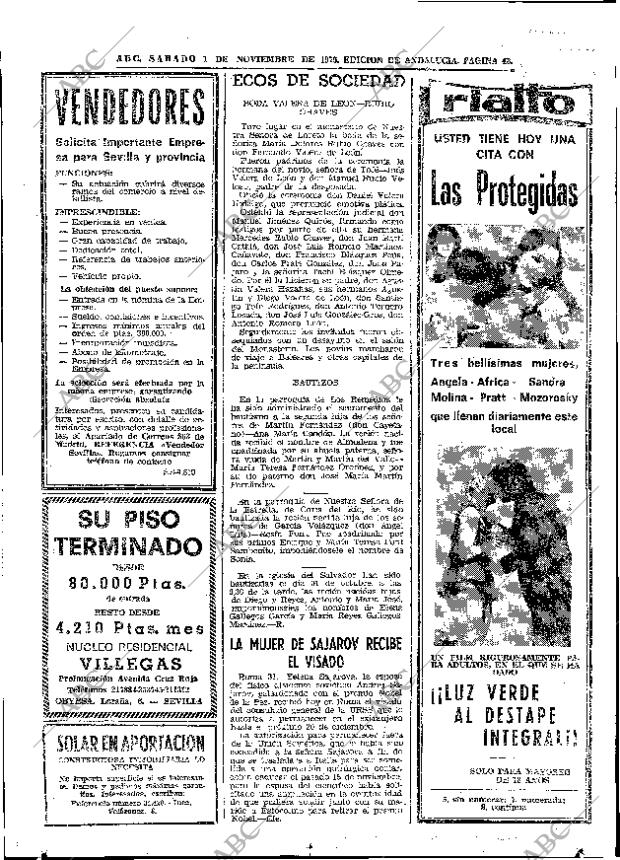 ABC SEVILLA 01-11-1975 página 42