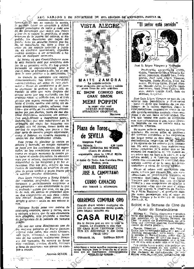 ABC SEVILLA 01-11-1975 página 50