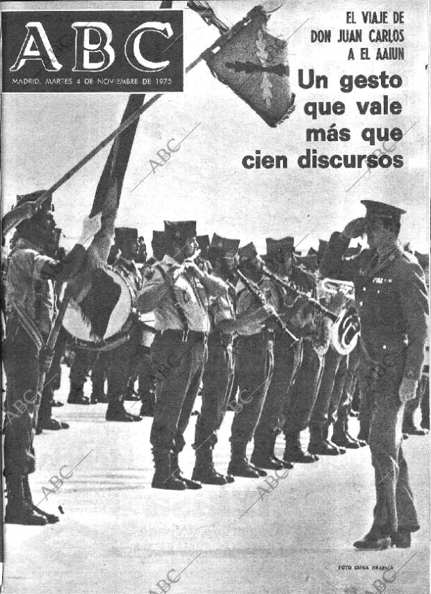 ABC MADRID 04-11-1975 página 1
