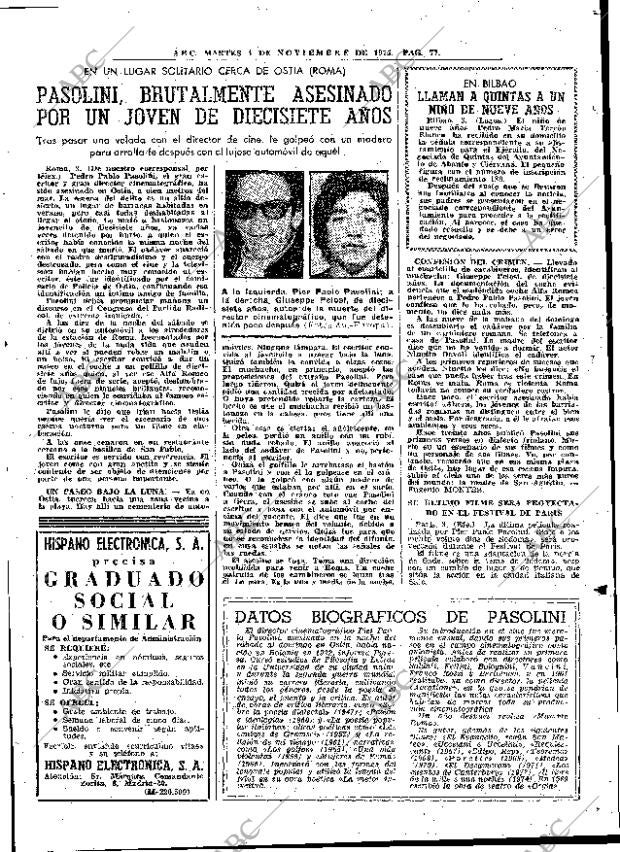 ABC MADRID 04-11-1975 página 101