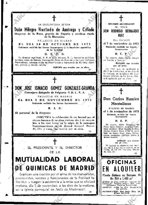 ABC MADRID 04-11-1975 página 116