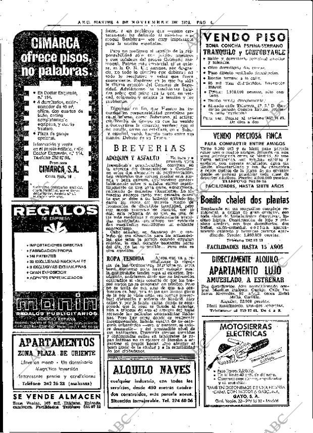 ABC MADRID 04-11-1975 página 28