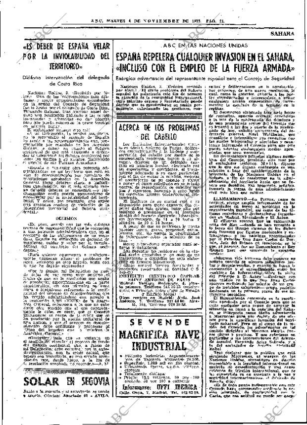 ABC MADRID 04-11-1975 página 35