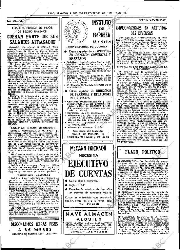 ABC MADRID 04-11-1975 página 42