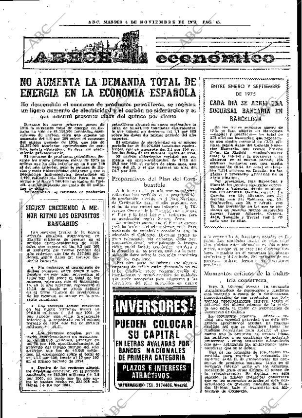 ABC MADRID 04-11-1975 página 69