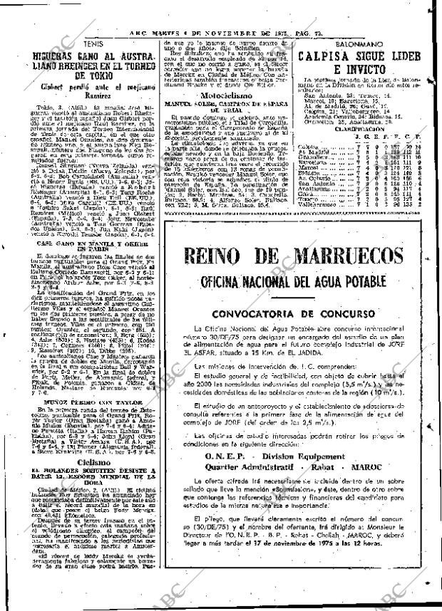 ABC MADRID 04-11-1975 página 97