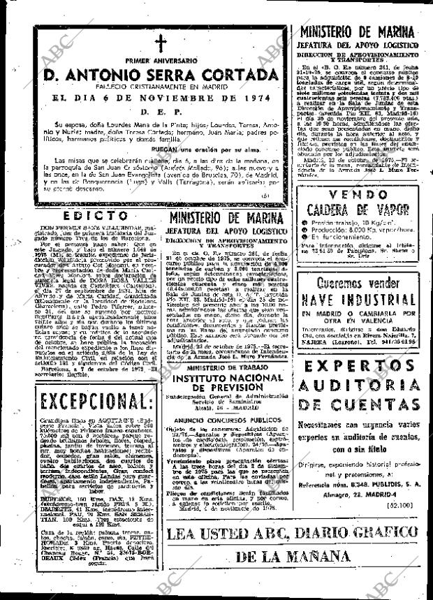 ABC MADRID 05-11-1975 página 112