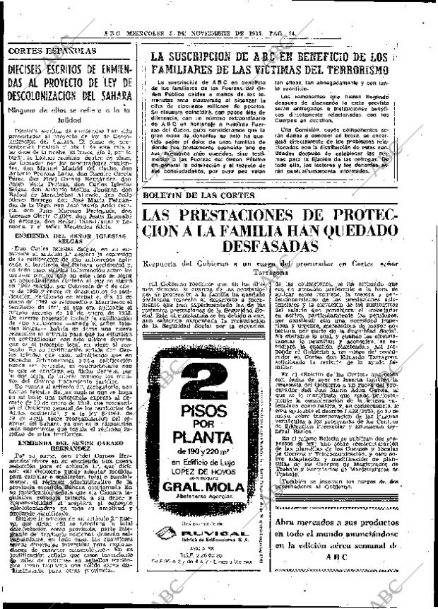 ABC MADRID 05-11-1975 página 32