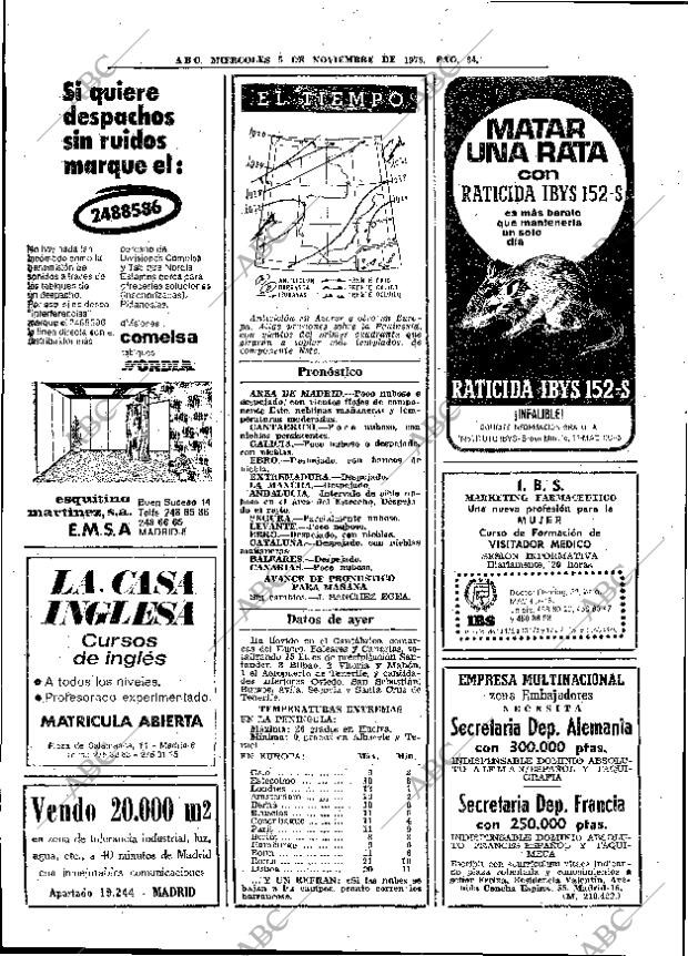 ABC MADRID 05-11-1975 página 52