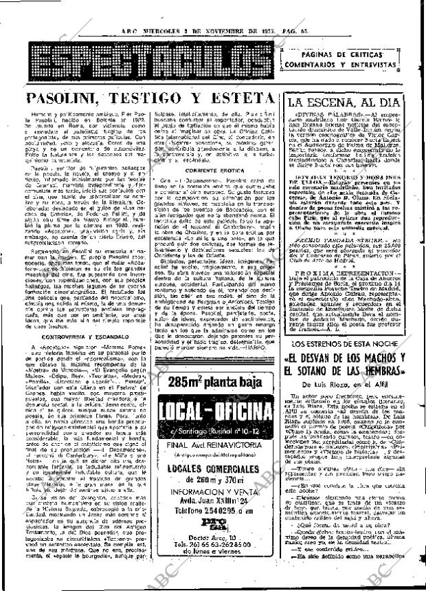 ABC MADRID 05-11-1975 página 73