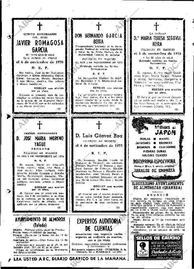 ABC MADRID 06-11-1975 página 110