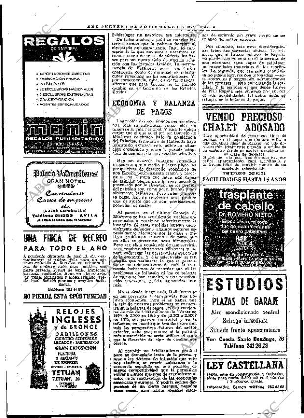 ABC MADRID 06-11-1975 página 22