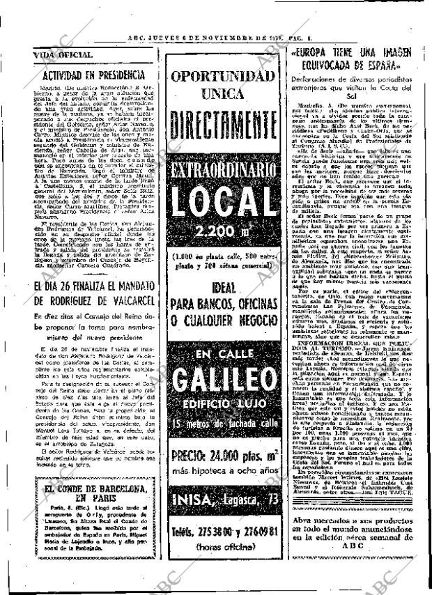ABC MADRID 06-11-1975 página 26