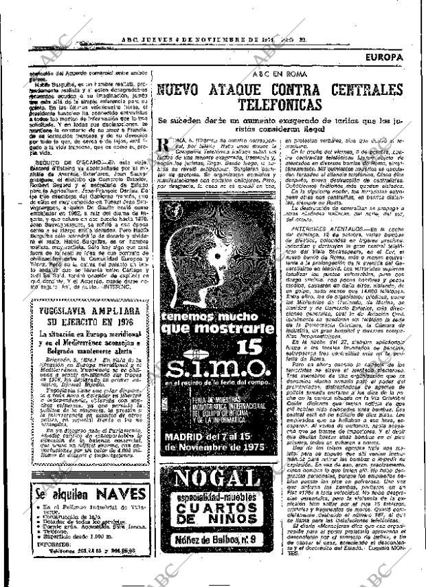ABC MADRID 06-11-1975 página 40