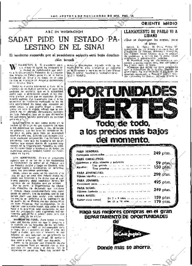 ABC MADRID 06-11-1975 página 43